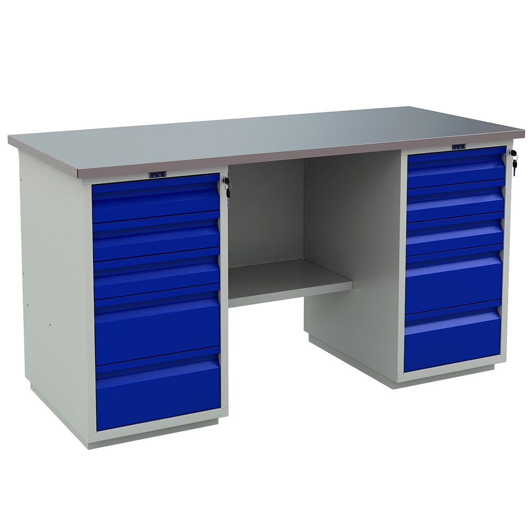 Верстак Profi №604 WT160.WD5/ WD5.000 (866*1600*700)