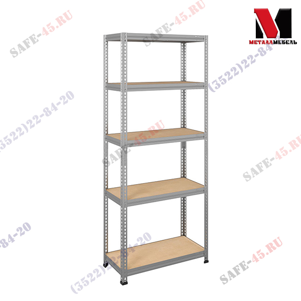 Стеллаж SBL 180KD/75x35/5 оцинкованный
