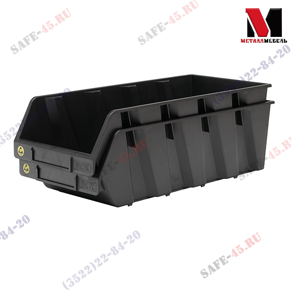 Ящик пластиковый Практик ESD 500x230x150.1 Ящик пластиковый Практик ESD 500x230x150.1