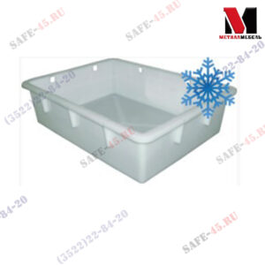 Ящик для молочных продуктов, белый морозостойкий (532х400х140)